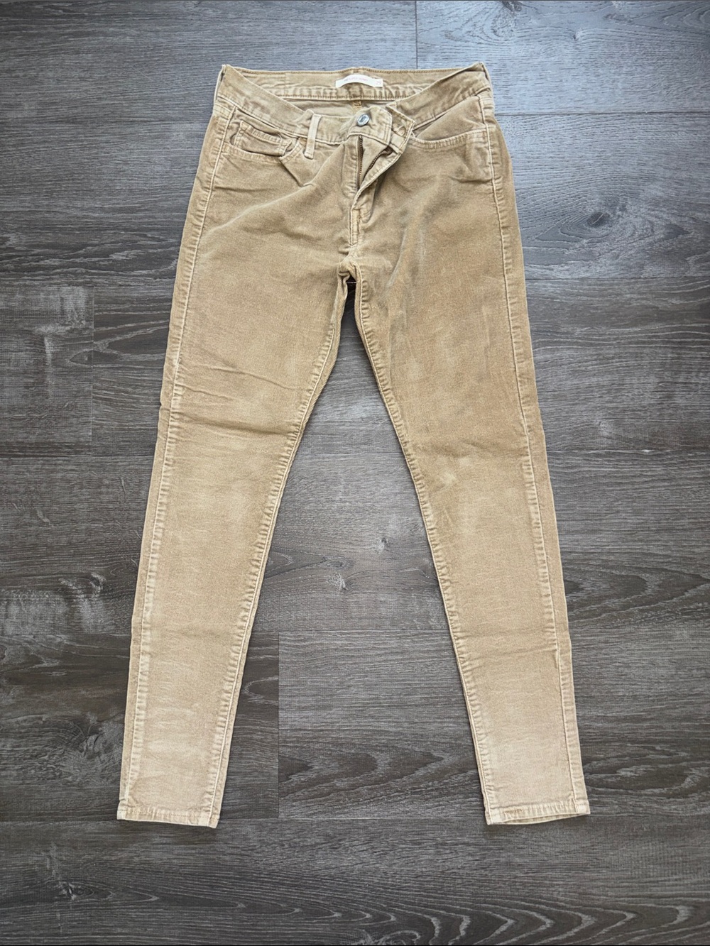 Levi's Skinny Jeans in Light Brown